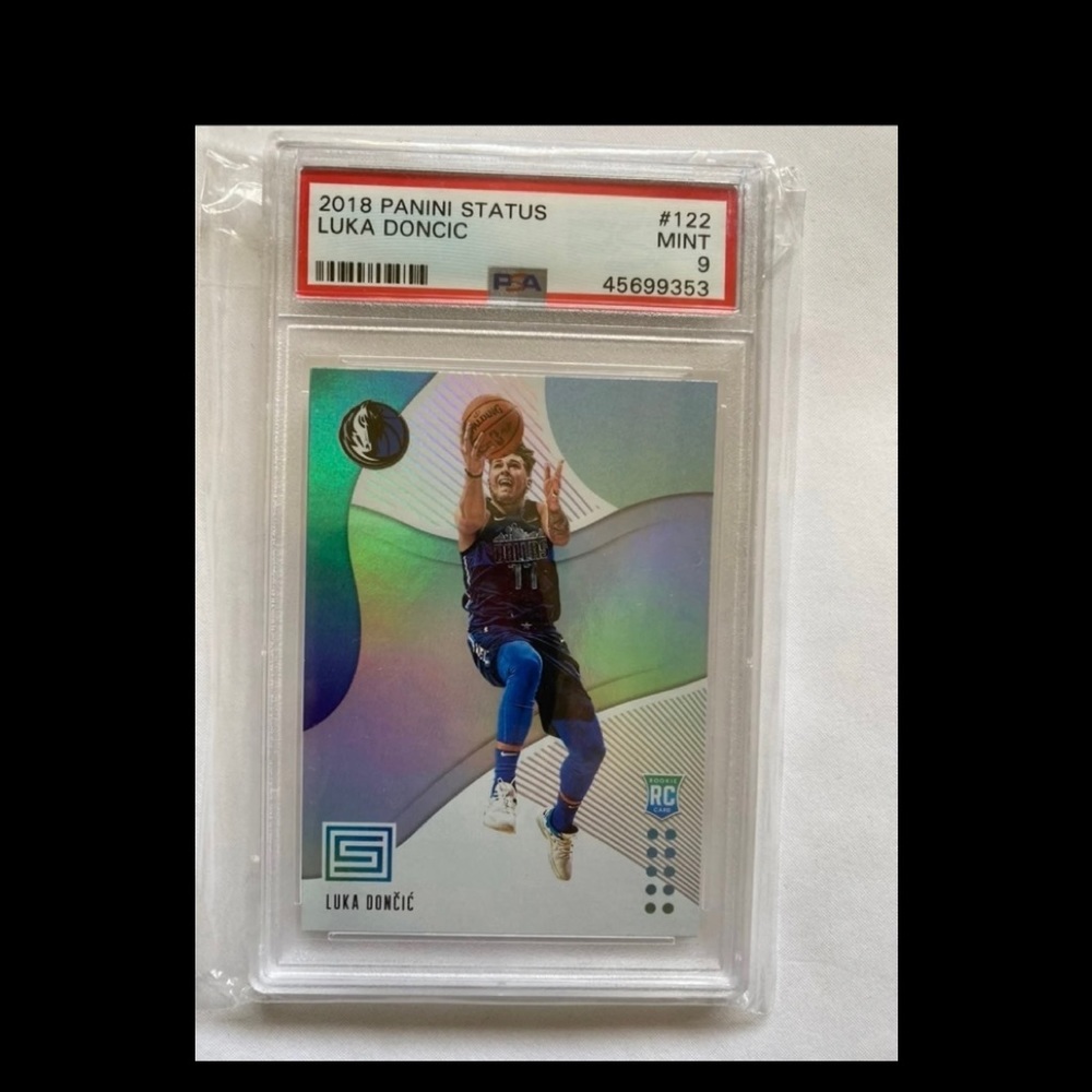 luka doncic panini status rookie Psa